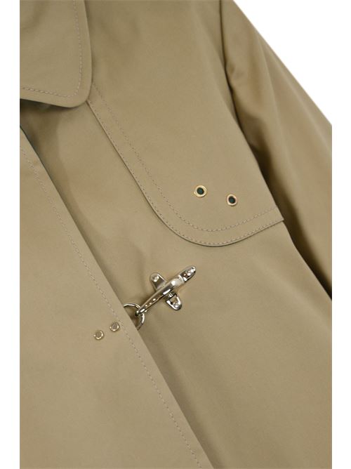 Car coat in gabardina stretch FAY | NAW5050301S WXZ0629